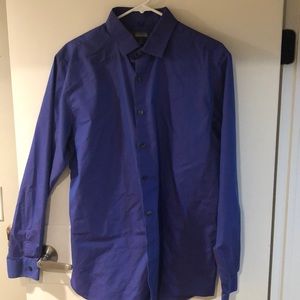 Kenneth Cole reaction iridescent dress shirt